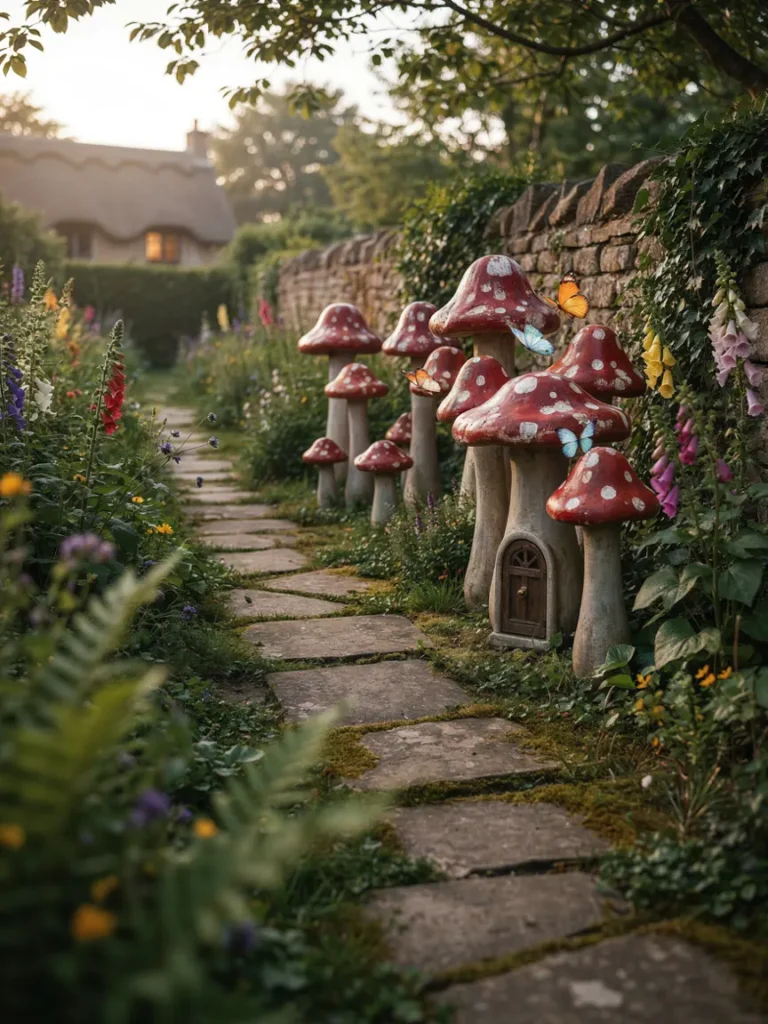 Classic Toadstool Style Decor