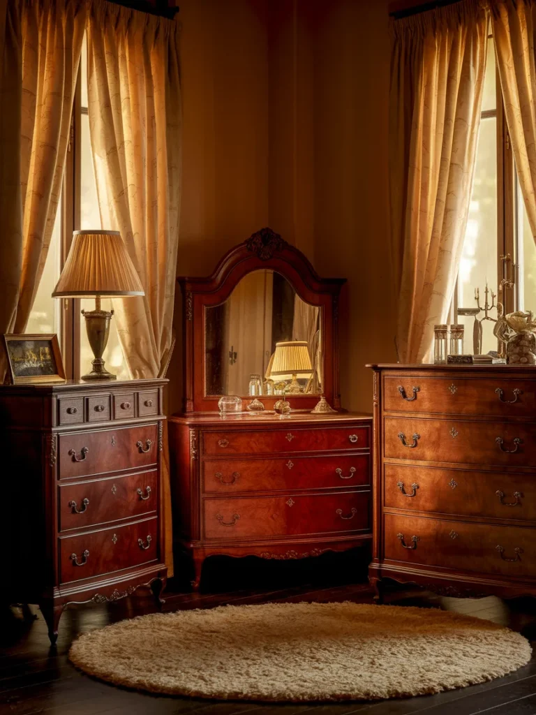 Comparison of a dresser, bureau, and chest of drawers for bedroom bureau decor