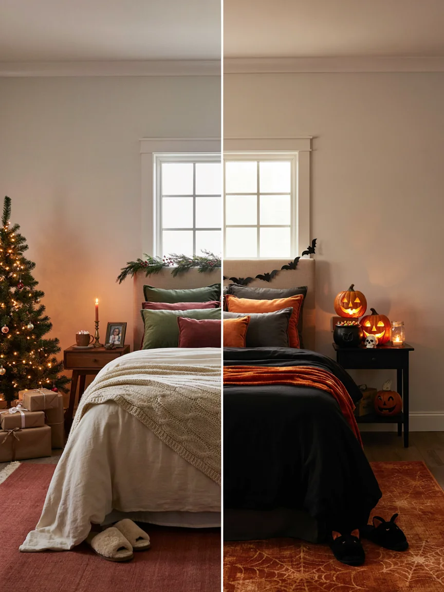 Why Do the Best Christmas Bedroom Decor DIY Tricks Also Work for Halloween?