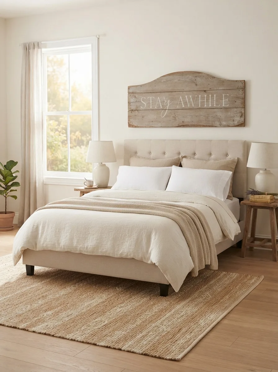 Bedroom Sign Decor Ideas: Pick, Place, and Style the Perfect Sign for Your Room Today
