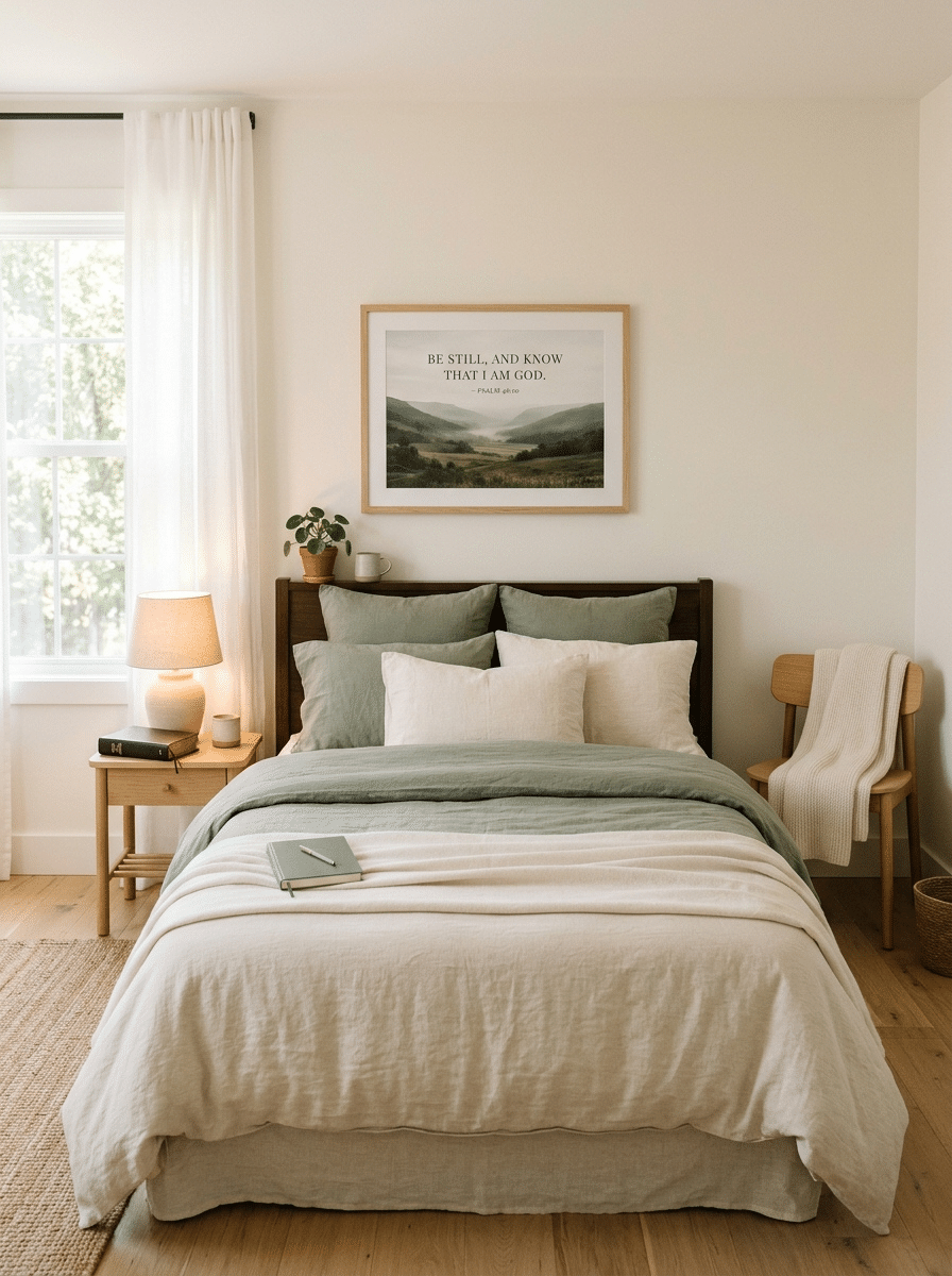 Christian Bedroom Decor: Peaceful Ideas to Turn Your Room Into a Quiet Retreat Today
