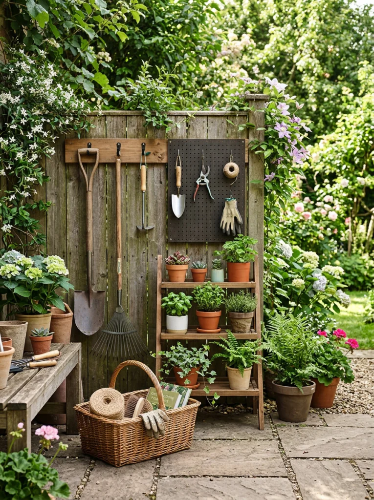 Gardening Rack Ideas: Organize Your Tools, Baskets, and Pots Today