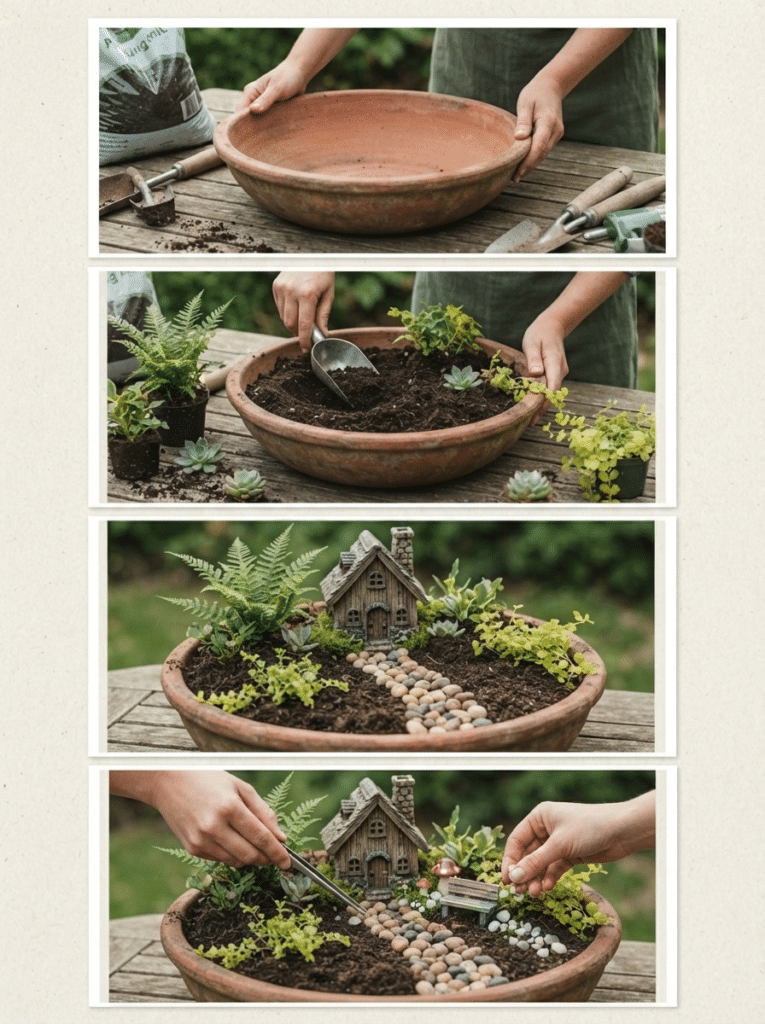 How to Build a Simple Fairy Garden