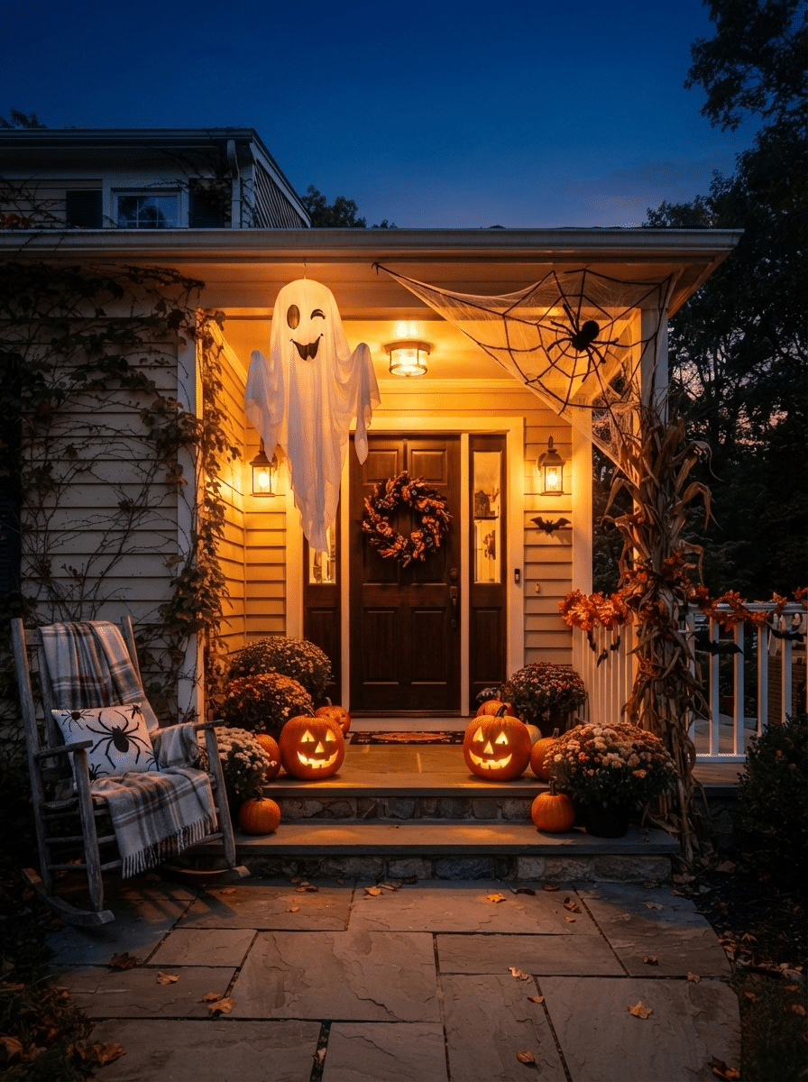 Halloween Door Ideas That Make Trick or Treaters Stop in Their Tracks