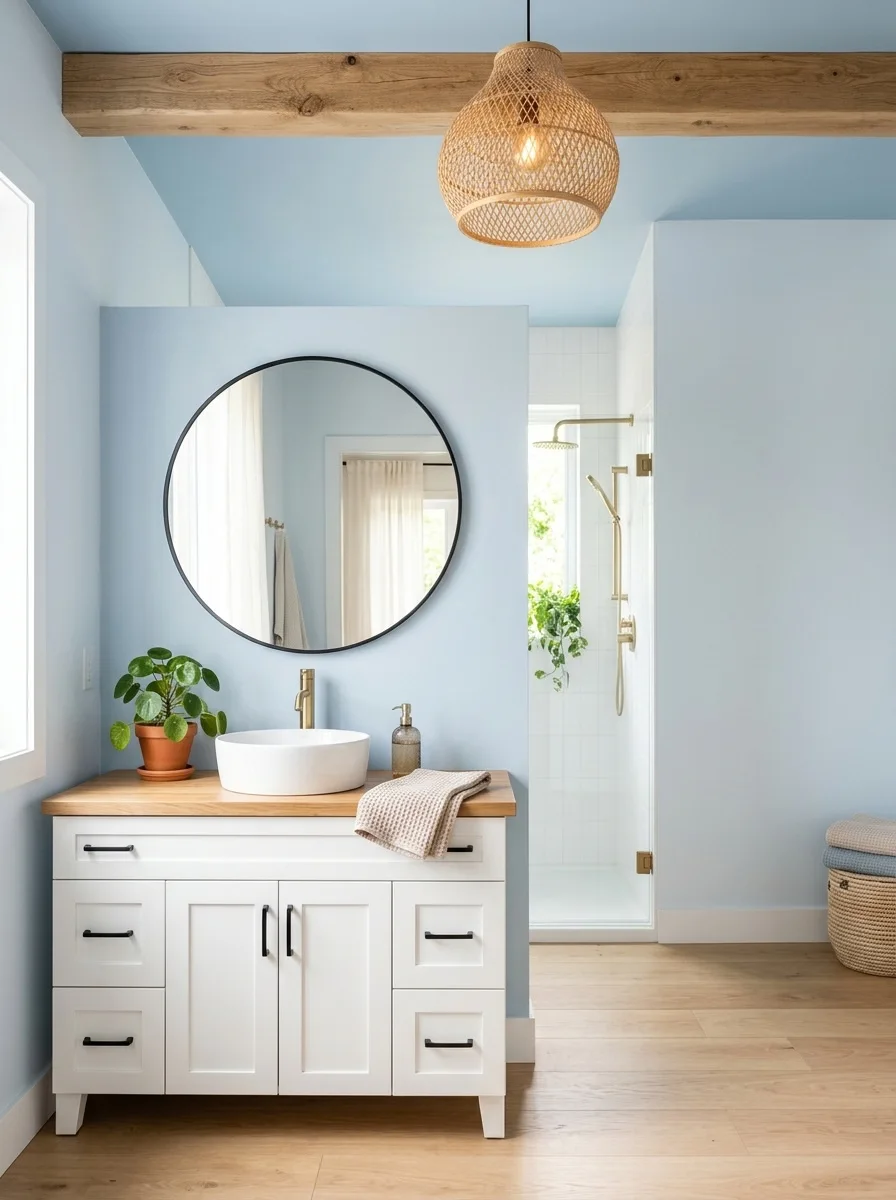 What Is the Best Bathroom Ceiling Decor for a Fresh, Finished Look?