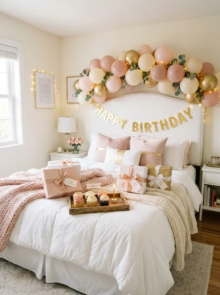 Bedroom Birthday Decor Ideas: How to Turn Any Room Into a Birthday Surprise