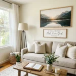 Looking for Christian Living Room Decor That Feels Warm and Welcoming? Start Here