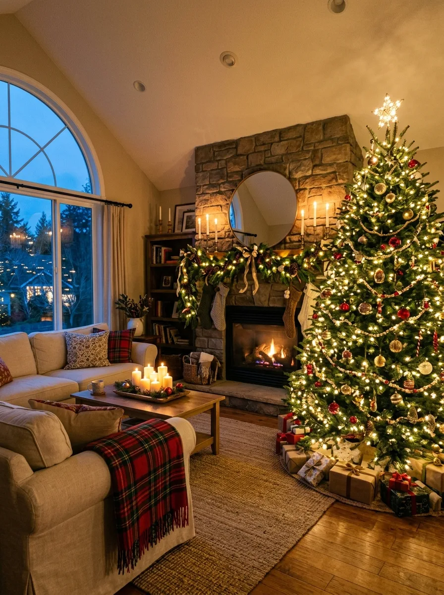 Decorating Ideas for the Living Room for Christmas: 25 Ways to Make It Cozy, Festive, and Yours