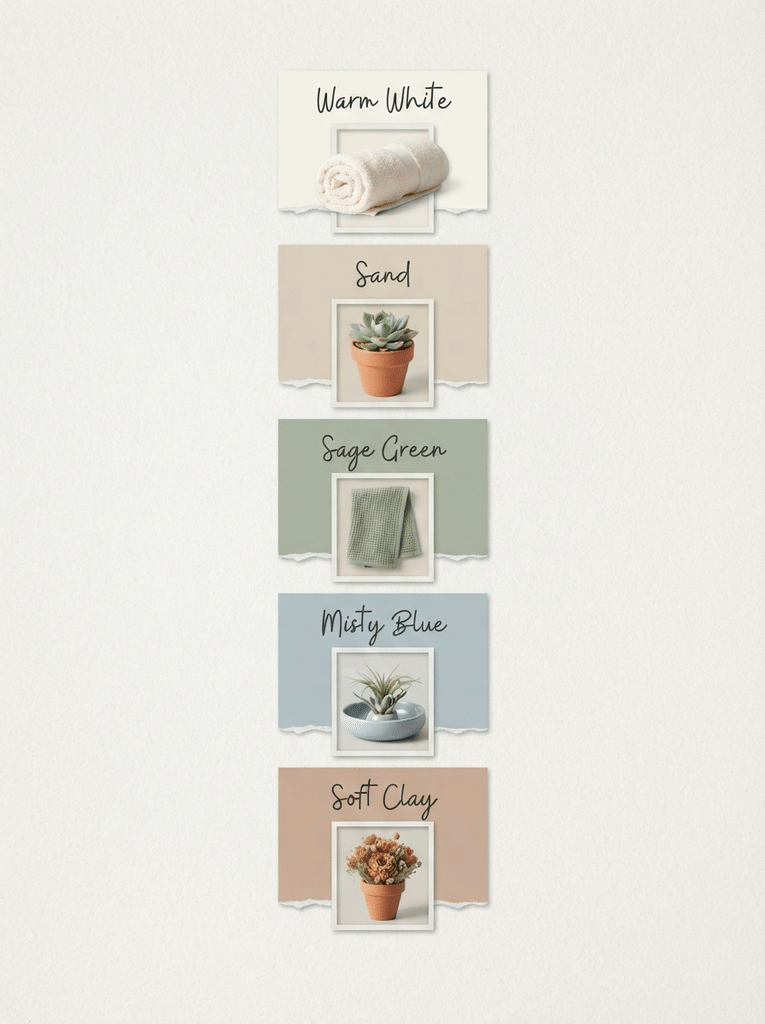 Calming bathroom paint colors for budget zen spa bathroom decor