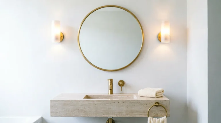 How Can You Add Gold Bathroom Decor Without Making It Look Over the Top?