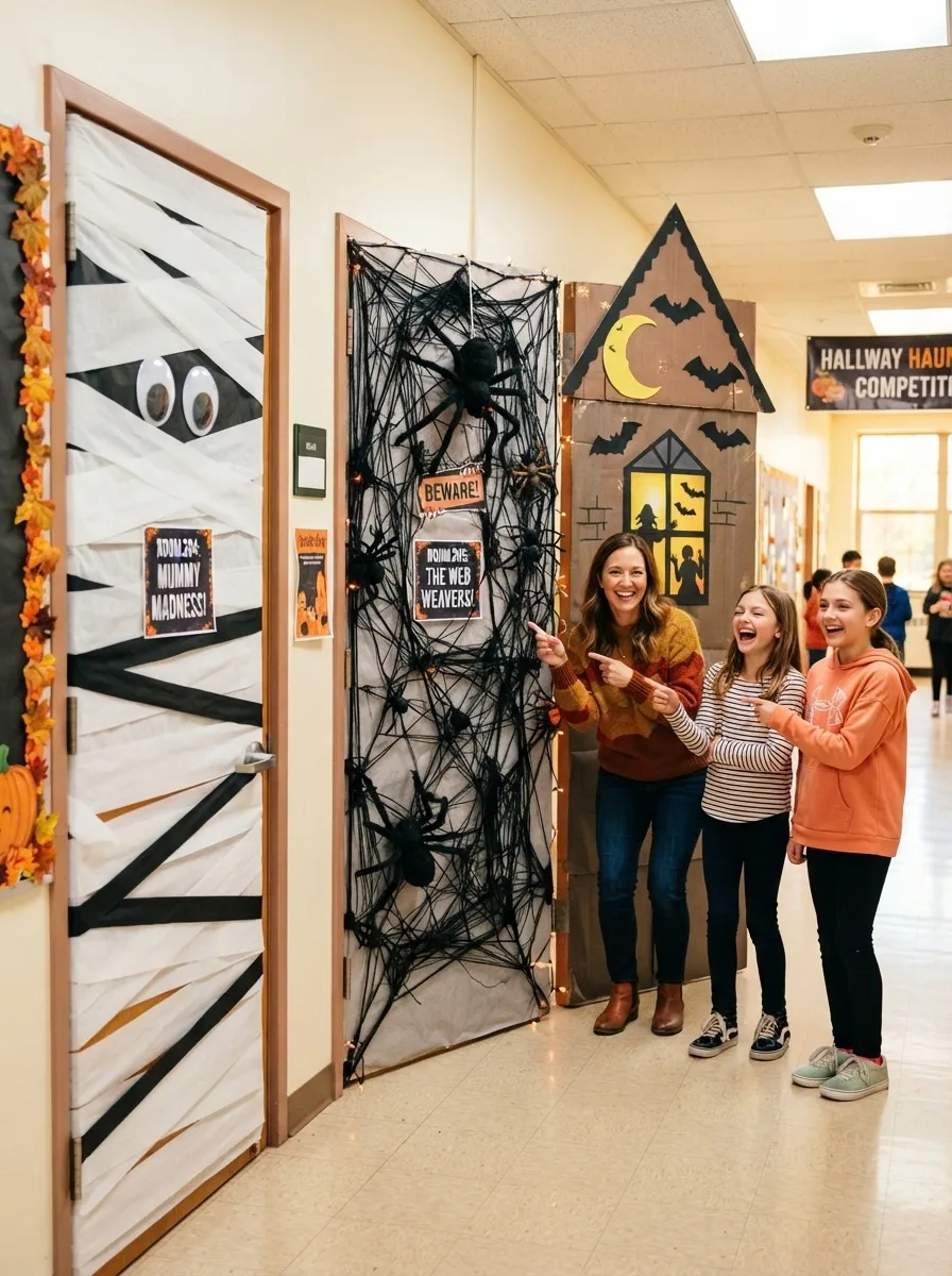 How Do You Run a Halloween Door Decorating Contest That Everyone Wants to Join?