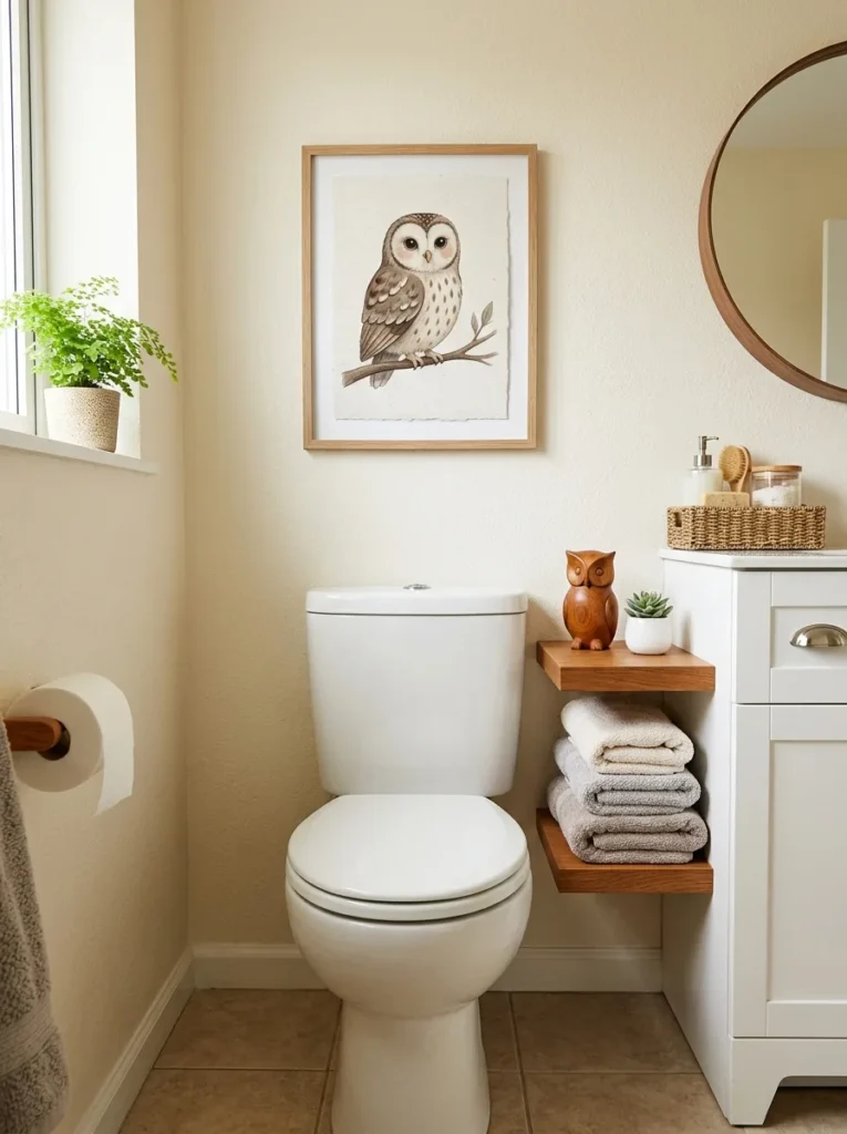 How Do You Style Owl Bathroom Decor and 15 Other Animal Themes? Start Your Bathroom Makeover Today