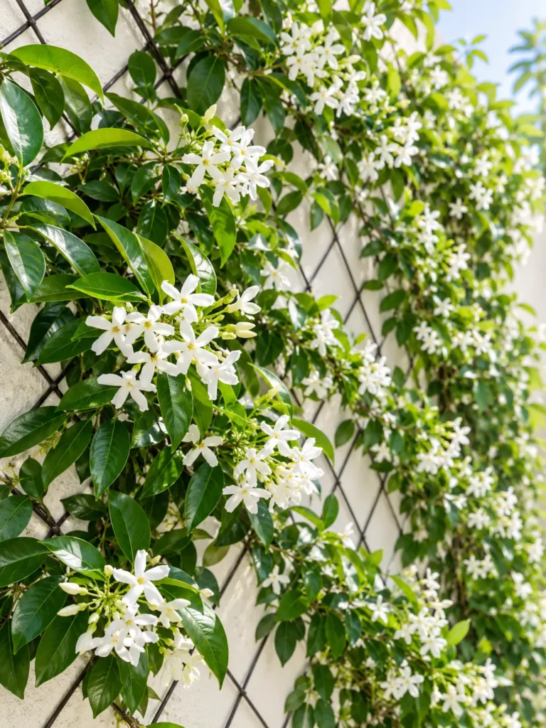 Star Jasmine Trellis: Ideas, Setup, and Training for Full Blooms