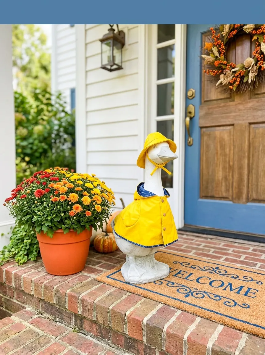 Why Is Everyone Dressing Up a Porch Goose, and How Can You Join In?